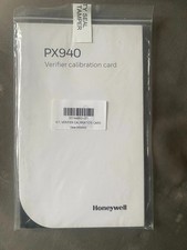 NEW Genuine Honeywell PX940 Verifier Calibration Card Kit 50144663-001 Sealed picture