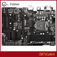 FOR ASROCK Z87iCafe4 DDR3*4 32GB LGA 1150 HDMI DVI-D D-Sub Ｍotherboard Test OK picture