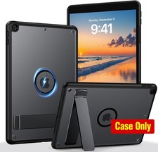 Case for iPad 9th Generation 10.2, Slim Translucent Matte with Kickstand Design picture