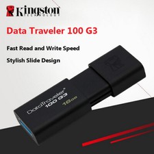 High Speed Kingston DT100 G3 512GB USB 3.0 Flash Drive Memory Device Pen Stick picture