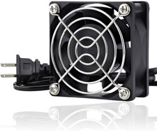 Cooling Fan Dual Ball Bearings Ac Plug 110 Volts Computers & Accessories Power   picture