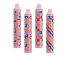 Kids Crayon Style Universal Tablet Stylus - 4 Pack Pink. Brand New In Box. picture