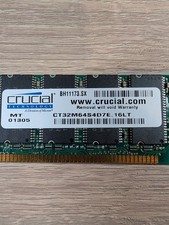 Crucial Micron 256MB PC133 SDRAM 168-Pin DIMM CL3 Memory picture