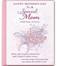 Happy Mother s Day Card for Mom from Daughter Son Kids Heartfelt Gift Mcduldul picture