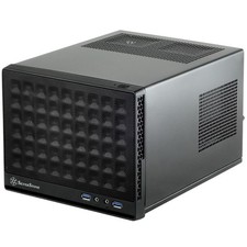 Ultra Compact Mini-ITX Computer Case, Mesh Front Panel, Black, Ideal for Small B picture