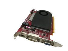 MEDION MSI RADEON HD 7670 1GB DDR5 PCI-E GRAPHICS CARD VGA DVI HDMI #GK13115 picture