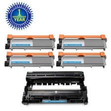 4 TN660 + 1 DR630 Toner Drum for Brother MFC-L2700DW MFC-L2740DW L2720DW DR660 picture
