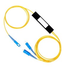 2m Ftth SC UPC 1X2 PLC Singlemode Fiber Optical Splitter FBT Optical Coupler picture