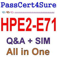 HP Introduction to Selling HPE Products, Solutions HPE2-E71 Exam Q&A+SIM picture