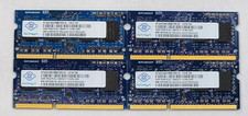 16GB (4x4GB) Nanya 1Rx8 PC3L-12800S DDR3L 1600MHz SODIMM Laptop RAM - TESTED ✅ picture