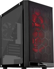 SilverStone Technology SST-PS15B-RGB Micro-ATX Computer Case with Tempered Glass picture