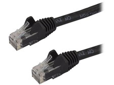 StarTech.com N6PATCH3BK 3 ft. Cat 6 Black Patch Cable picture
