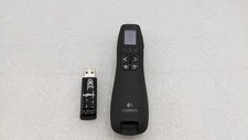 Logitech R800 Series LCD Laser Presentation Remote w/ Dongle (R-R0009) FREE S/H picture