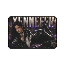 Fantasy Gaming Mouse Pad Yennefer of Vengerberg, Desk Mat and Keyboard Accessory picture