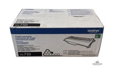 NEW - Genuine Brother TN-750 Black 8000 Page High Yield Toner Cartridge picture
