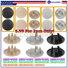 2PCS Beige Rear Armrest Seat Bolt Cover Cap Fit For 2007-2018 TAHOE GMC YUKON XL picture