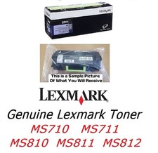 New Genuine Lexmark 521H High Yield Toner MS710 MS711 MS811 52D1H00 NO BOX picture
