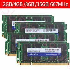 20GB 16GB 8GB 4GB 2GB 1GB PC2-5300S DDR2-667MHz 1.8V Laptop RAM For DATA New LOT picture
