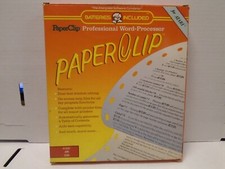 Paperclip Professional Word-Processor for Atari 48K Disk Vintage 1986 011520AME picture