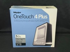New Sealed Maxtor OneTouch 4 Plus 1TB USB 2.0 FireWire 400 External Hard Drive picture