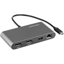 NEW StarTech TB3DKM2DPL Thunderbolt 3 Mini Dock - Portable Dual Monitor TB3 picture