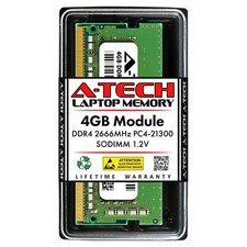 A-Tech 4GB DDR4 2666 PC4-21300 Laptop 260-Pin SODIMM Notebook Memory RAM 1x 4G picture