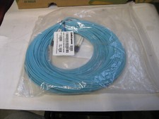 Cablexpress 150FT  LC/LC 50/125 Aqua OM4 Plenum Fiber Optic Patch Cable picture
