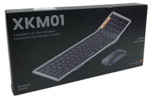 ProtoArc XKM01 Foldable Full-Size Wireless Keyboard and Mouse Combo Portable picture
