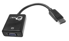 SIIG DisplayPort to VGA Adapter (CB-DP0082-S1),Black (cbdp0082s1) picture