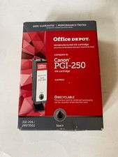 Office Depot Brand for Canon PGI-250, Black Ink Cartridge - NEW in SEALED Box picture