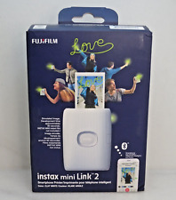 FUJIFILM INSTAX MINI LINK 2 SMARTPHONE PRINTER CLAY WHITE BOXED picture