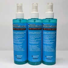 Lot of 3 NEW Monster ScreenClean Alcohol Free Liquid Gel Cleaner 237 mL(8oz ea) picture