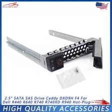 8 Lot 2.5'' Hard Drive Tray Caddy For Dell R640 R740 R940 R7415 Gen14 DXD9H picture