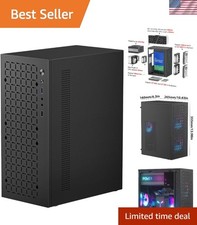 Stainless Steel Micro ATX Case - Mini Tower for ITX/DTX, 3.5'' HDD Support picture