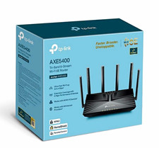 TP-LINK Archer AXE5400 Tri-Band 6-Stream Wi-Fi 6E Router 5.4Gbps WPA3 picture