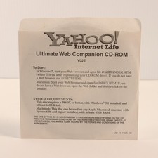 Yahoo Internet Life Ultimate Web Companion PC CD-Rom 1997 Windows Macintosh picture