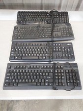 MISC KEYBOARDS, (LOT OF 4) Logitech, Microsoft, Dell, Unbranded All Use USB picture
