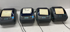 FOUR Zebra Printer  Models GX 420D    With Adaptor & Power Cord   ZB-02 picture