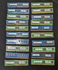 (LOT OF 20) Mixed Brands DDR3 2GB PC3-10600R Desktop Memory RAM picture