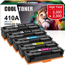 5 PK CF410A Toner Cartridge For HP 410A 477A LaserJet Pro M452dw M477fnw m477fdw picture