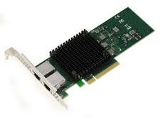 PCIe 3.0 8x Dual Ethernet RJ45 10G 5G 2.5G 1G 2 Port LAN Card Intel X710-T2 picture