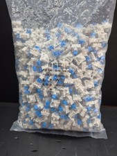 500 Pack Blue Switches, 3-Pin Tactile Dustproof, Replacement, Gaming Keyboard picture