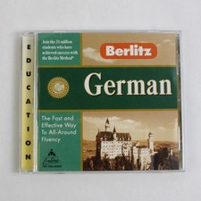 Berlitz CD-ROM German The Fast & Effective Way to All-Around Fluency 1998 picture