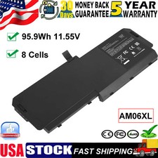 8 Cells AM06XL Battery for HP ZBook 17 G5 G6 Series HSTNN-IB8G L07350-1C1 11.55V picture