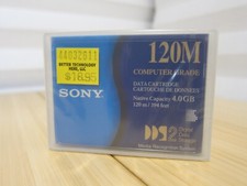 NOS Factory Sealed Sony DGD120M 4GB Native Capacity 120m 340ft Data Cartridge picture