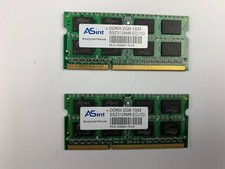 2x 2GB ASint 4GB SSZ3128M8-EDJ1D PC3-10600S DDR3 MacBook Memory RAM picture