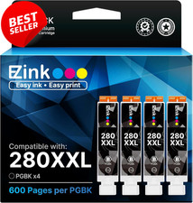 4PK PGI-280XXL PGBK Ink Cartridges Replacement for Canon PIXMA TR TS Printers US picture