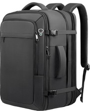 50L Travel Backpack Carry On Flight Approved, Mochila de XX-Large, Black picture