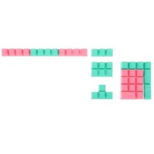 42 Key PBT Keycap Set Mechanical Numeric Keypads for Keyboard, Green Pink picture
