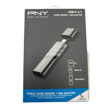 PNY USB-C Micro SD Card Reader Adapter High Speed Universal Compatibility OTG picture
